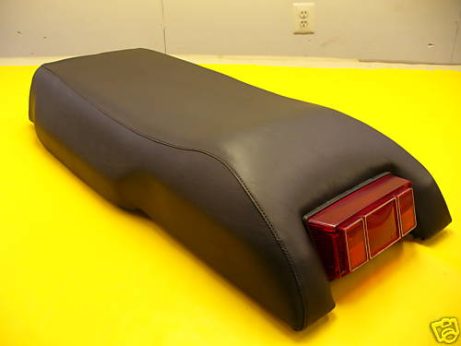 76-77 YAMAHA BLACK SRX RACING SNOWMOBILE SEAT COVER!