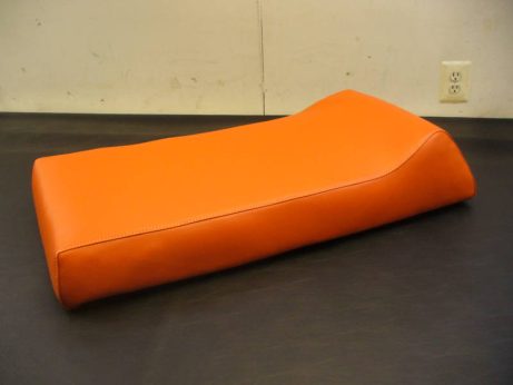 72-73 JOHNSON RAMPAGE ORANGE SNOWMOBILE SEAT COVER!