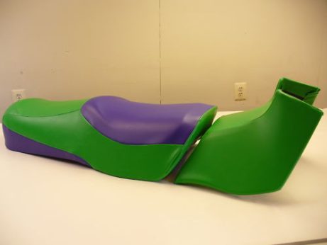 92-00 SEADOO JETSKI GTX-GTS-GTI GREEN & PURPLE TOURING SEAT COVERS