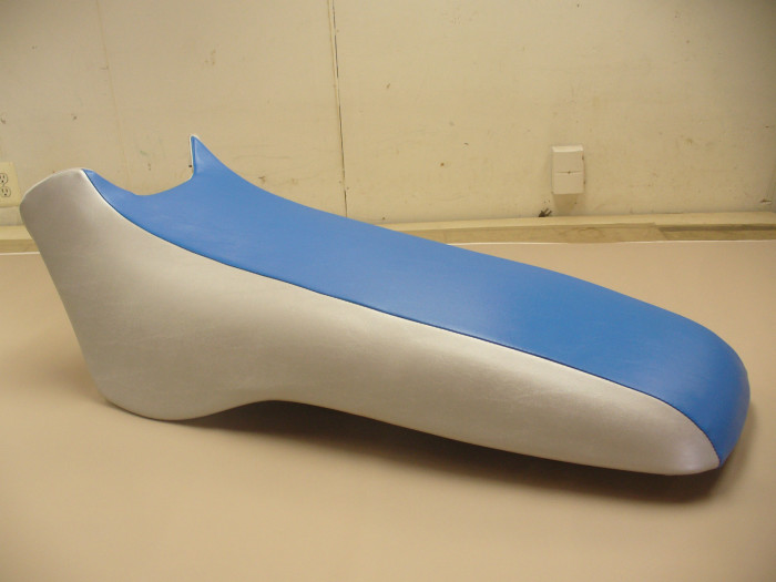 93-97 SEADOO SP-SPX-SPI-XP *HONOLULU BLUE & SILVER* JETSKI SEAT COVER!