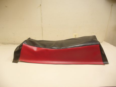 1972-1974 VINTAGE YAMAHA SM-292 *RED / BLK* SNOWMOBILE SEAT COVER NEW!